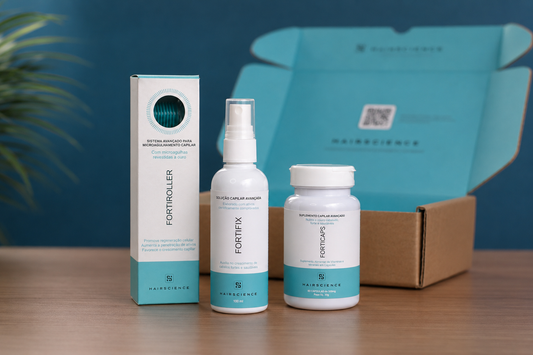 HairBox - Protocolo Avançado de Recuperação Capilar (kit para 2 meses)