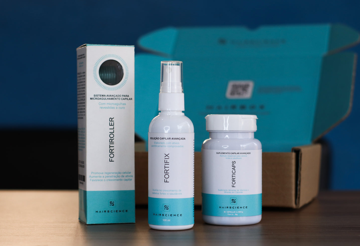 HairBox - Protocolo Avançado de Recuperação Capilar (kit para 2 meses)